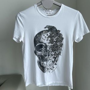 Alexander McQueen white tee short sleeve mens size M